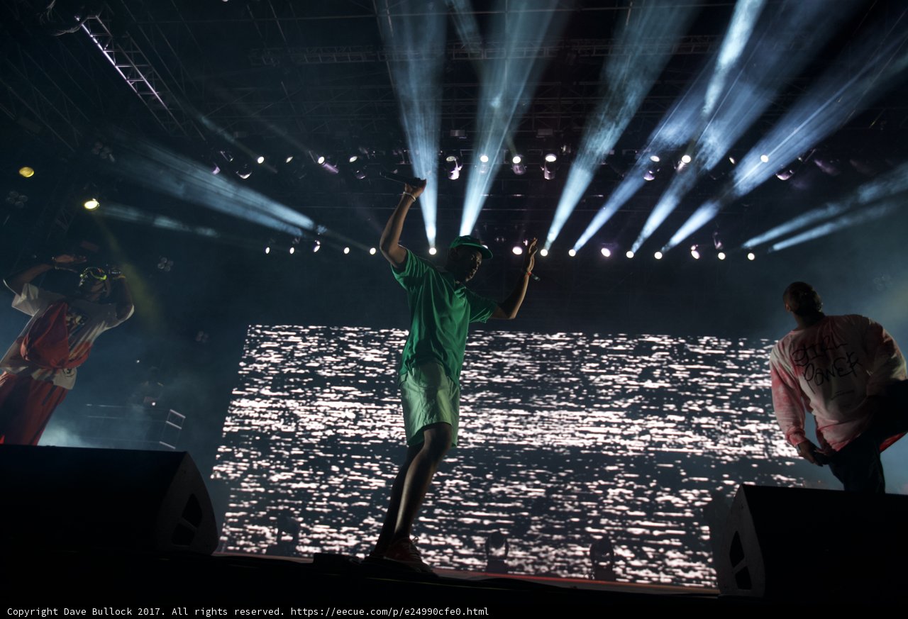 Lights, Music, and Tyler On Stage