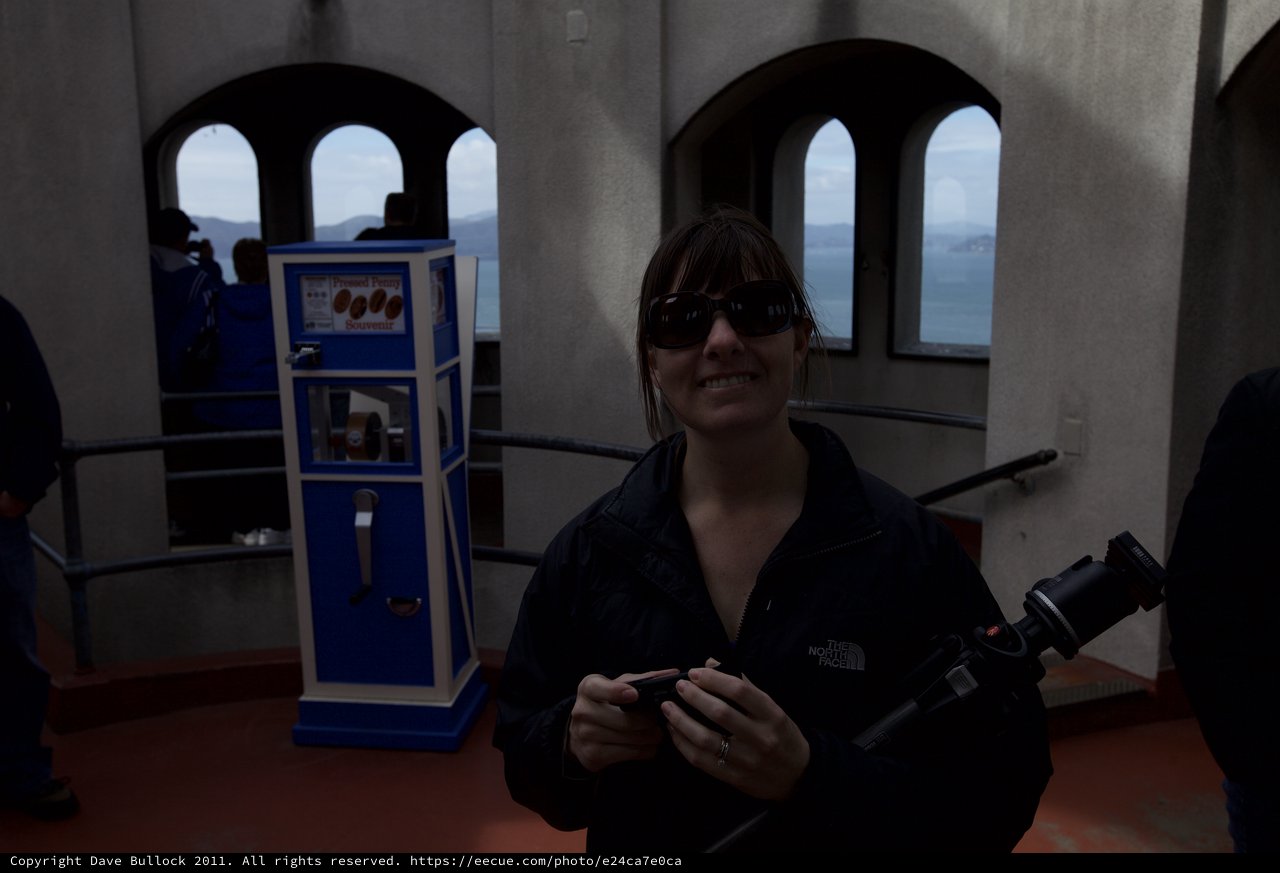 Souvenir Hunter at Coit Tower San Francisco