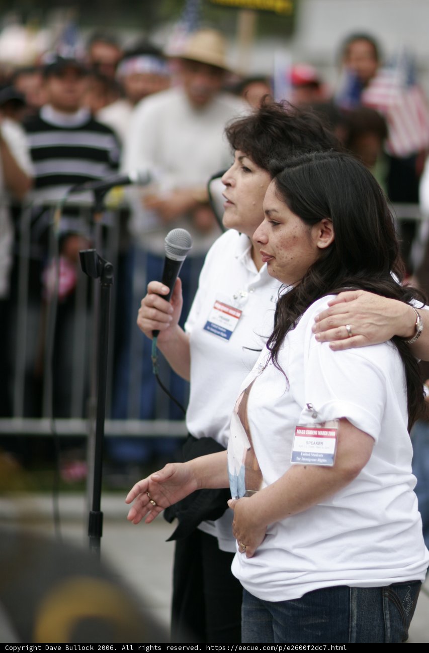 Women Standing United at Rally