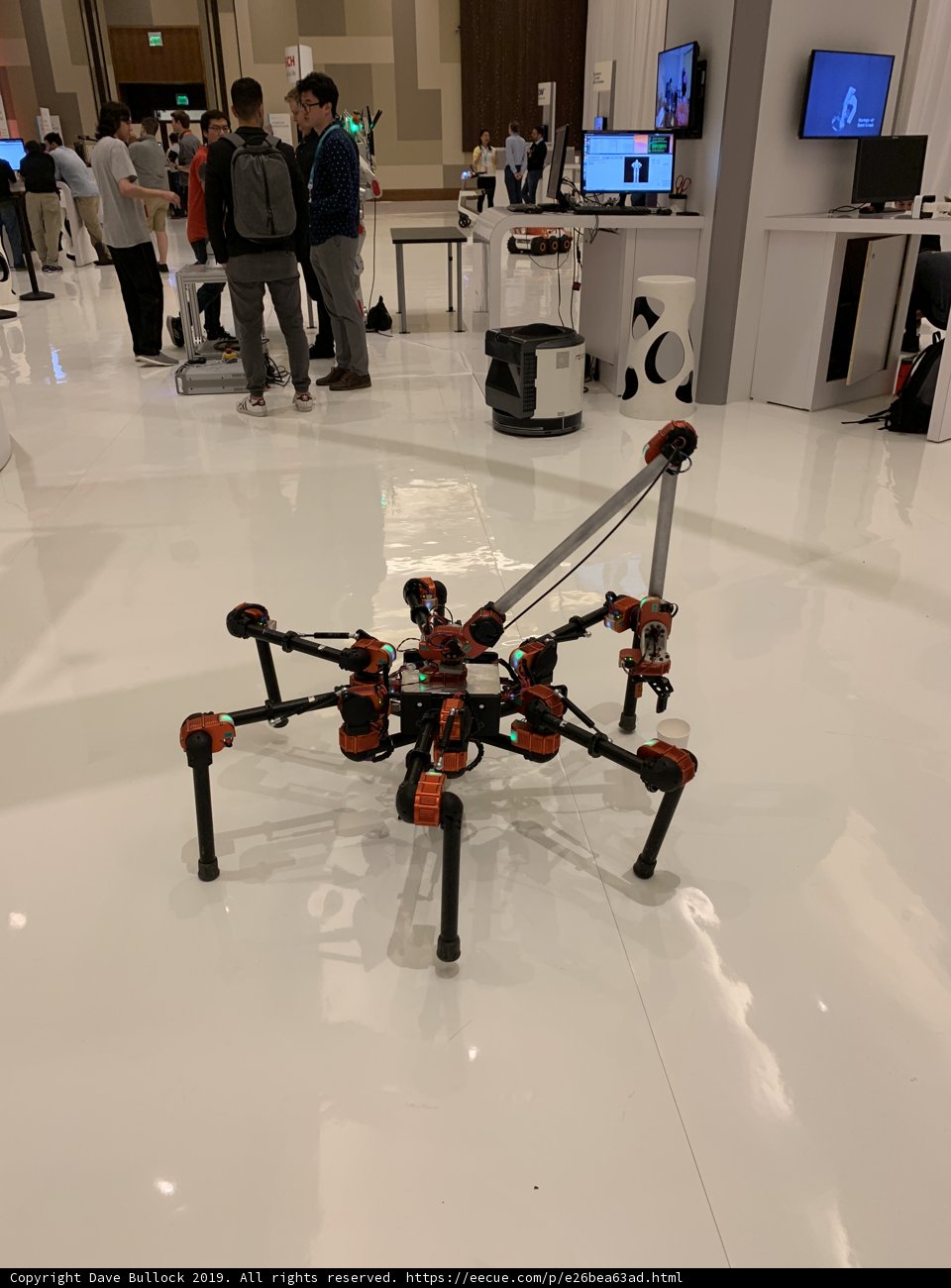 Robotic Spider Awes Crowd at Aria Resort & Casino