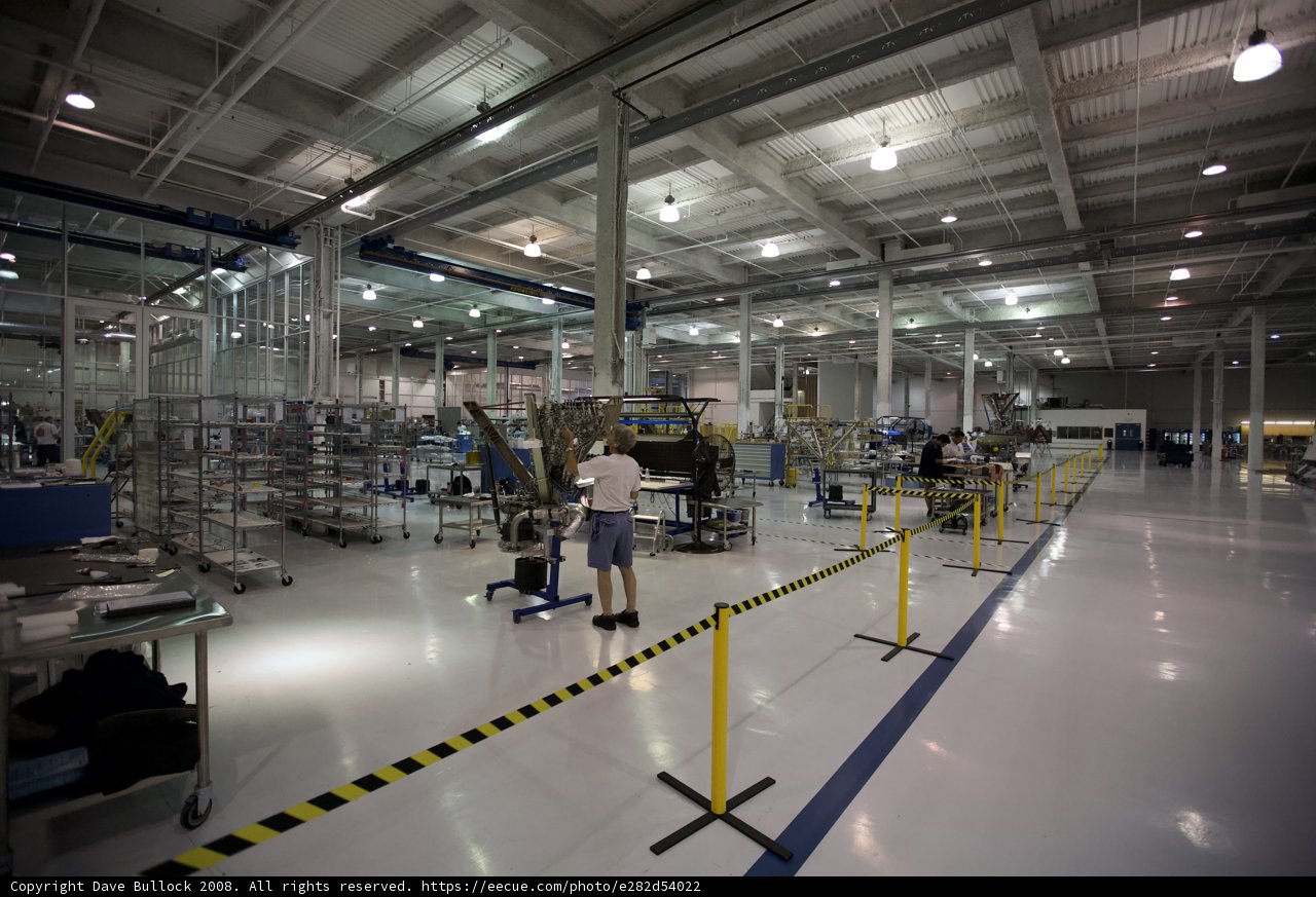 Busy Factory Workers