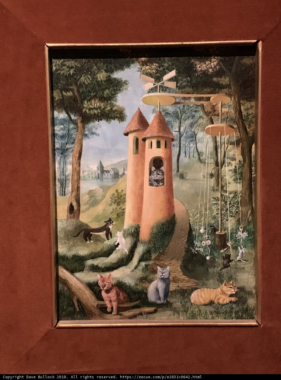 Furry Friends in the Castle's Shadow