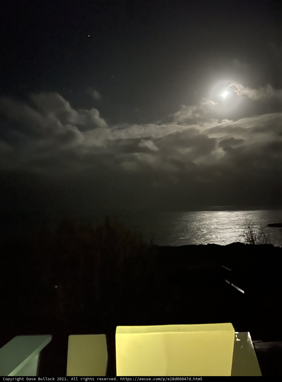 Two Moons Over the Ocean