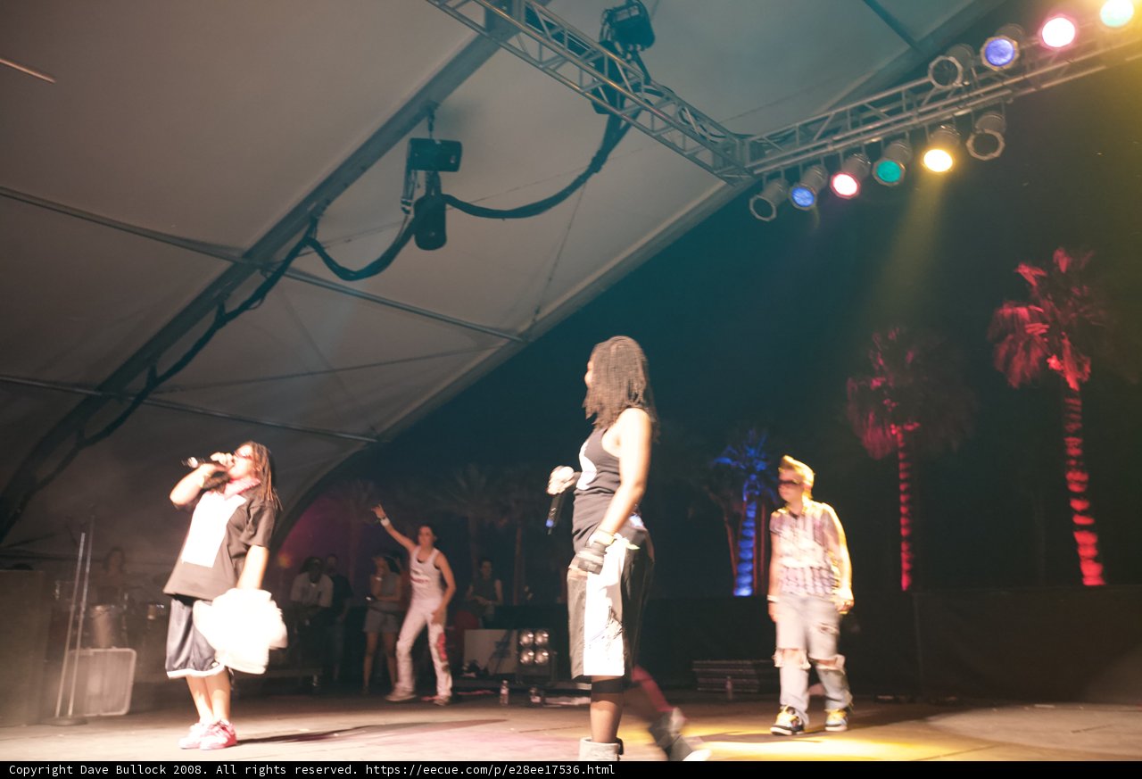 Stage Performance at Coachella 2008