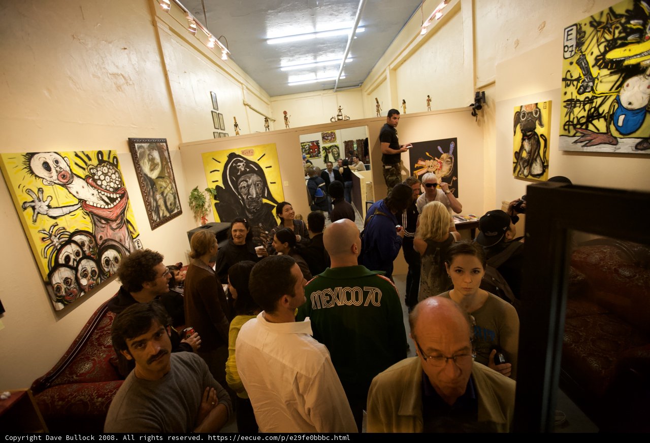 Art lovers gather at Artwalk