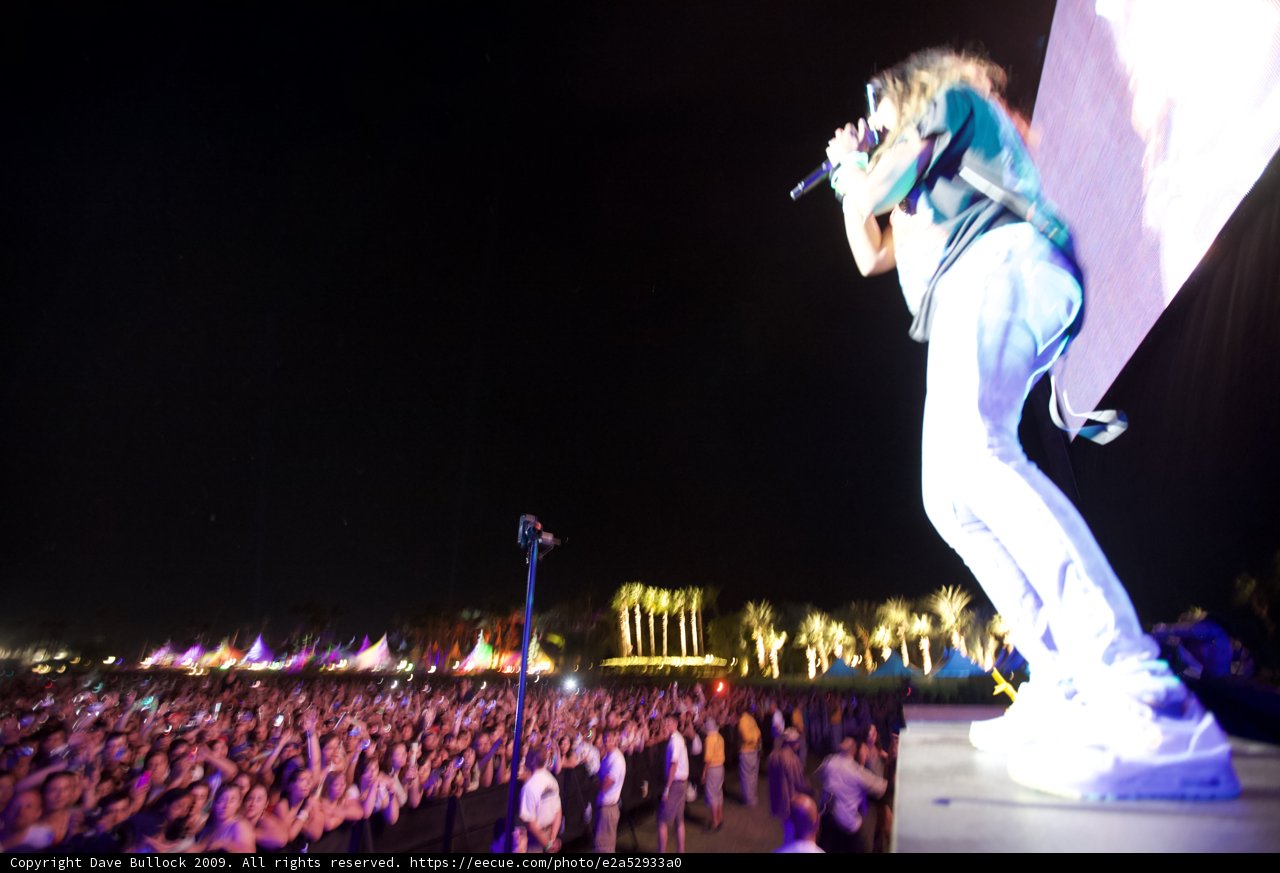Rocking the Stage at Coachella 2009