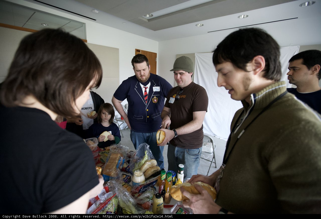 Lunching at Barcamp LA 5