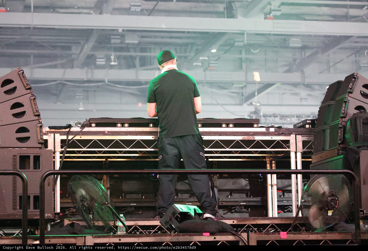 DJ Performs on Elevated Stage at Wobbleland 2026