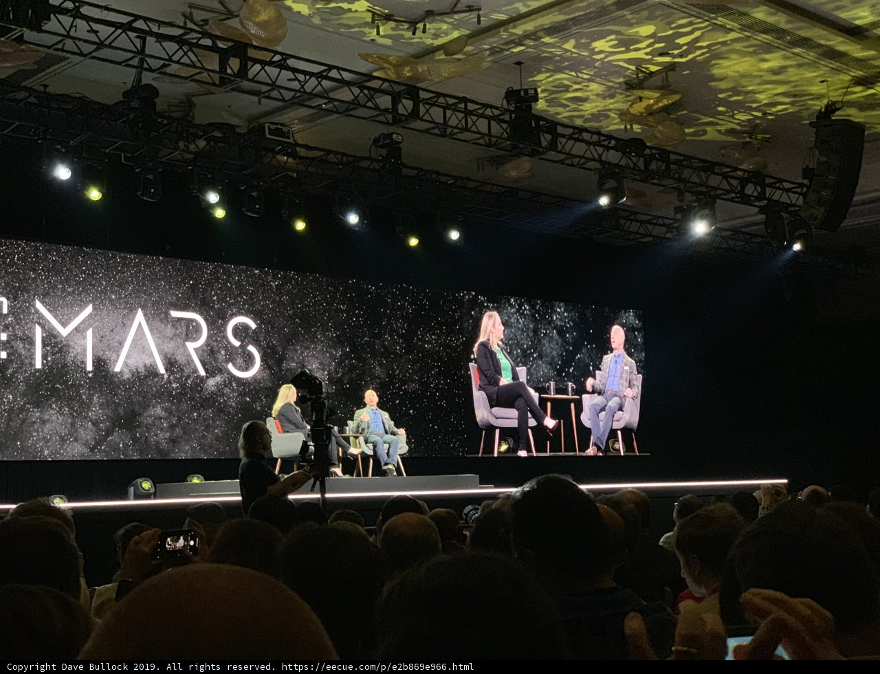 Jeff Bezos Rocks the Stage at Aria Resort & Casino
