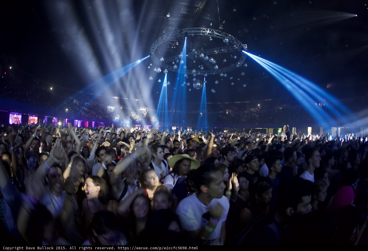 Arena Light Show Wide