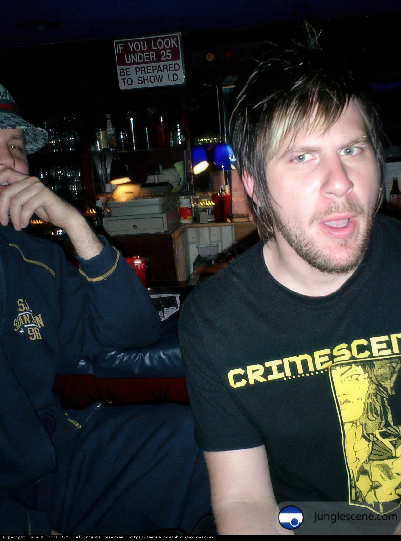 Two Men Enjoying a Night at the Bar