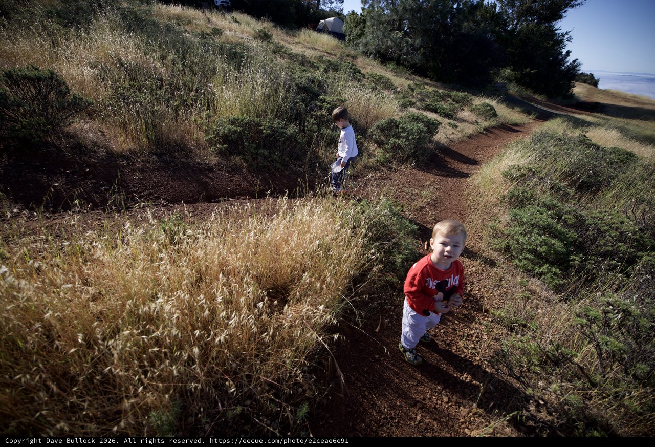 Young Explorers Hiking the Juniper Canyon Trail