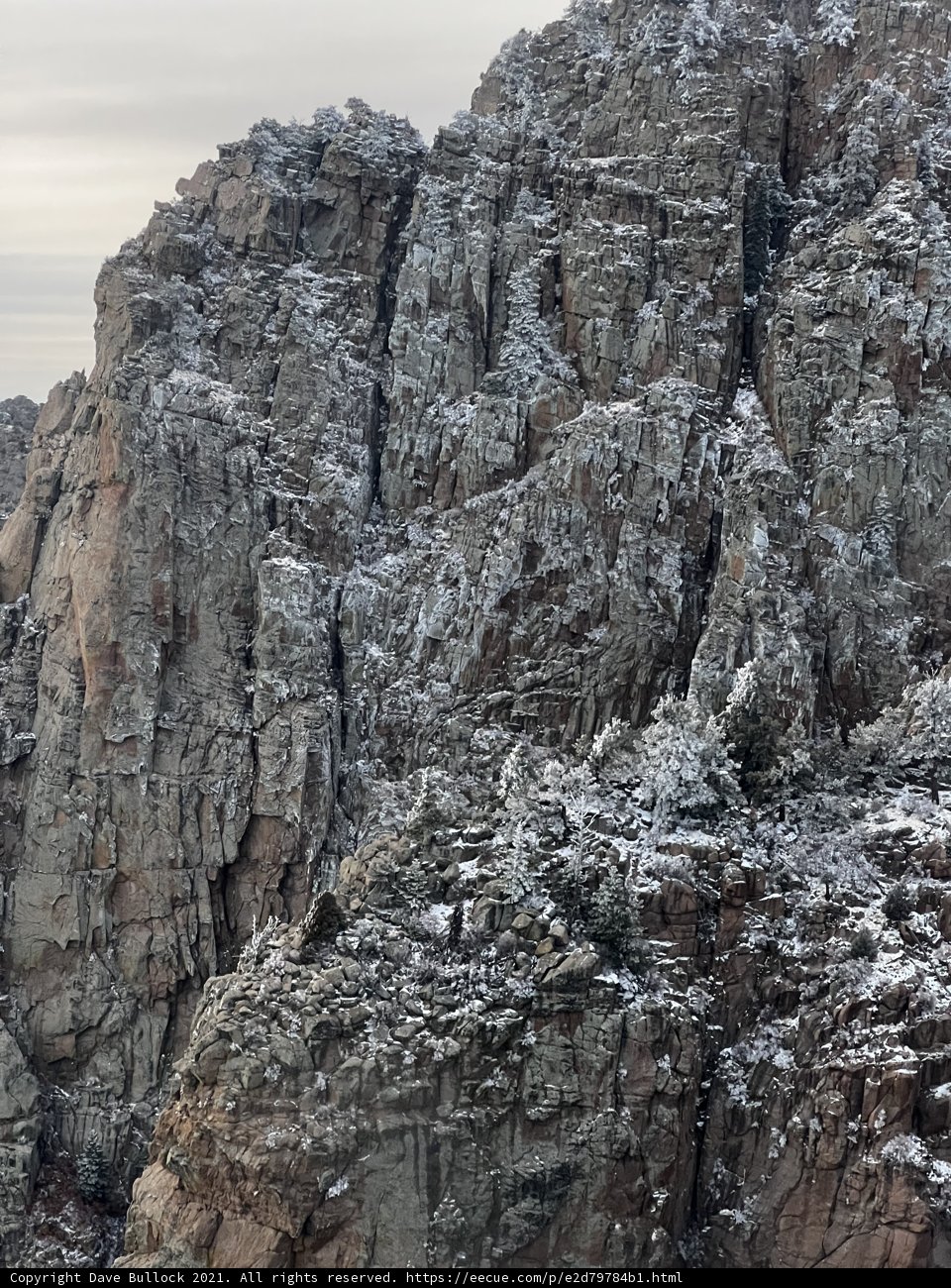 Majestic Cliff in Cibola National Forest