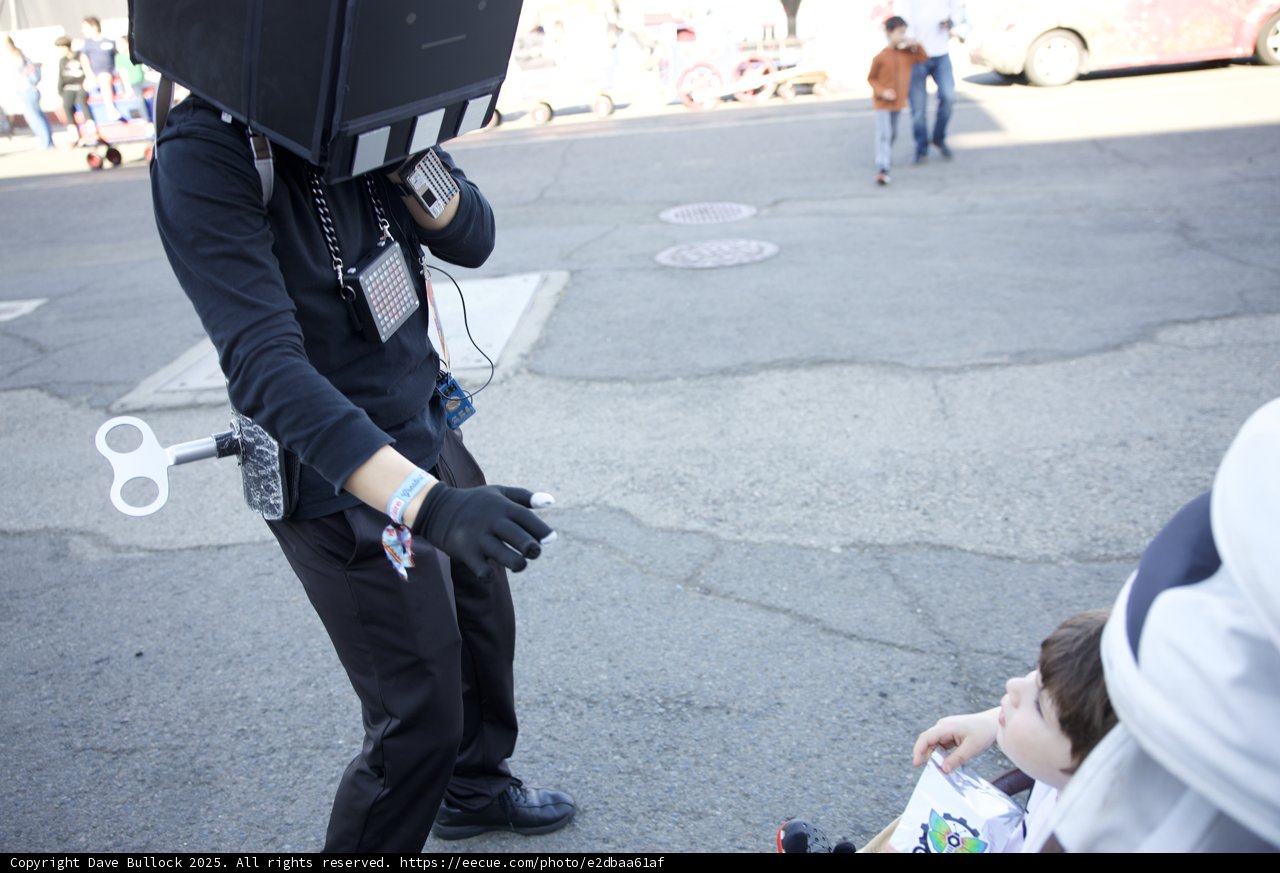 A Whimsical Encounter at Maker Faire 2025
