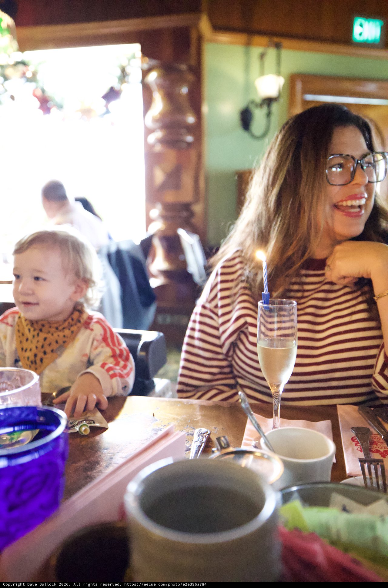 Family Birthday Celebration at Madonna Inn Restaurant