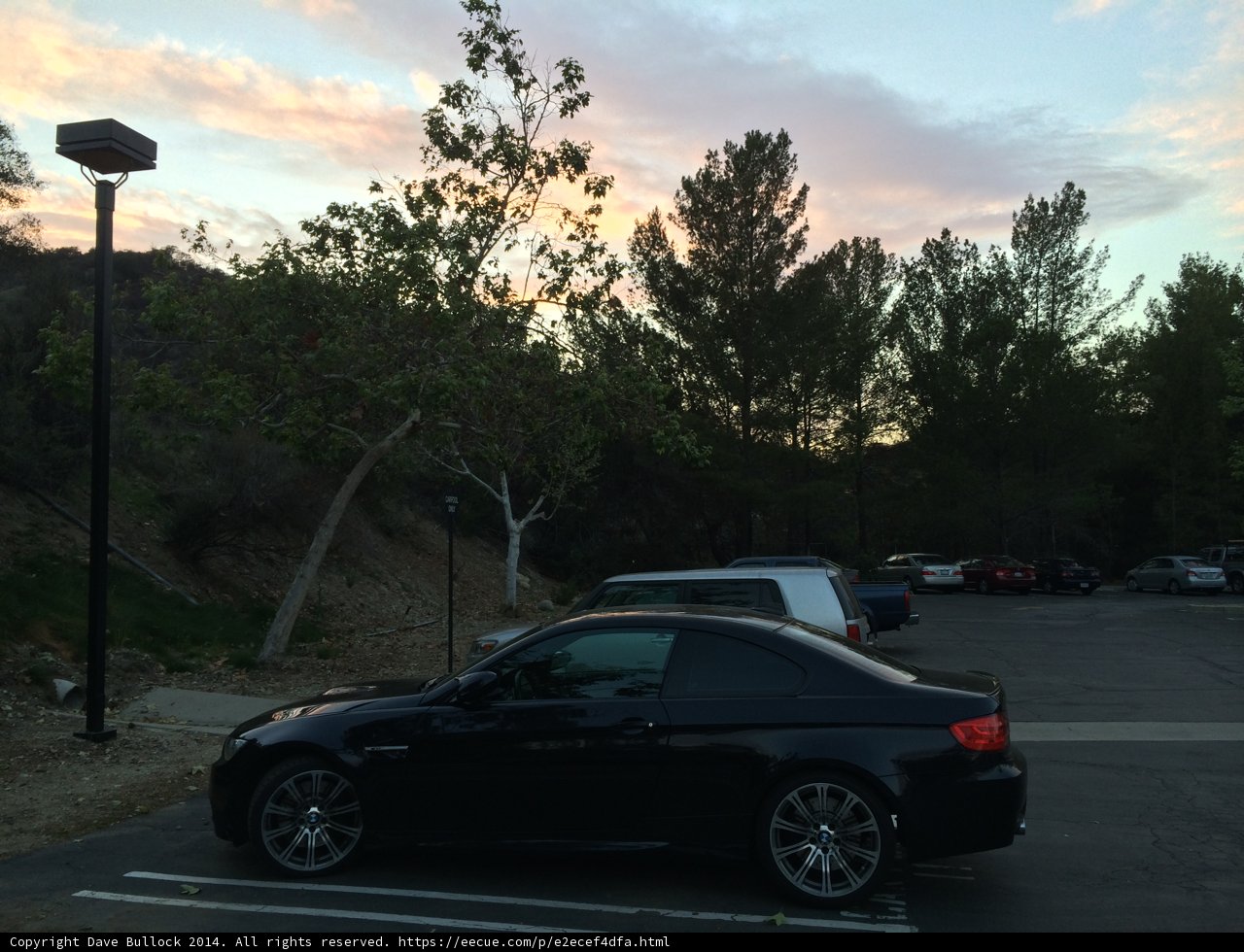 Parked Sports Car at ArtCenter