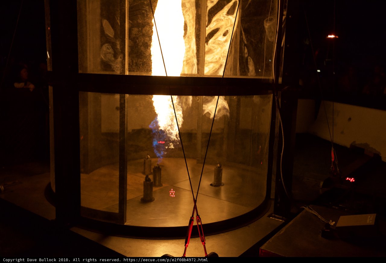 Flames in the Glass Case