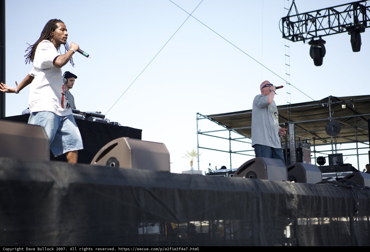 Toki Wright and Brother Ali Take the Stage at Coachella 2007