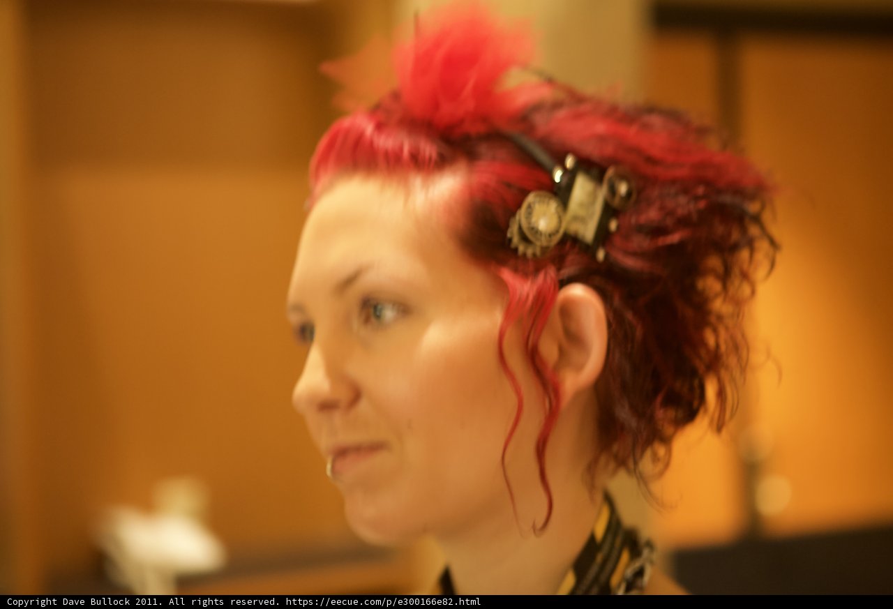 Red Headed Electronic Art