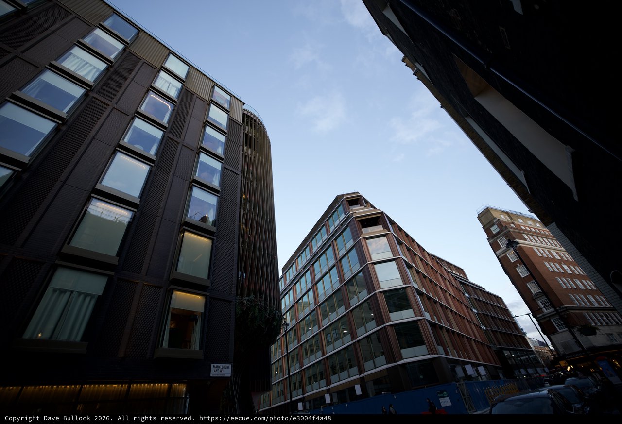Modern Urban Development in London Courtyard