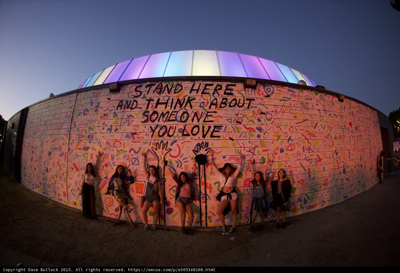 Group at Love Wall