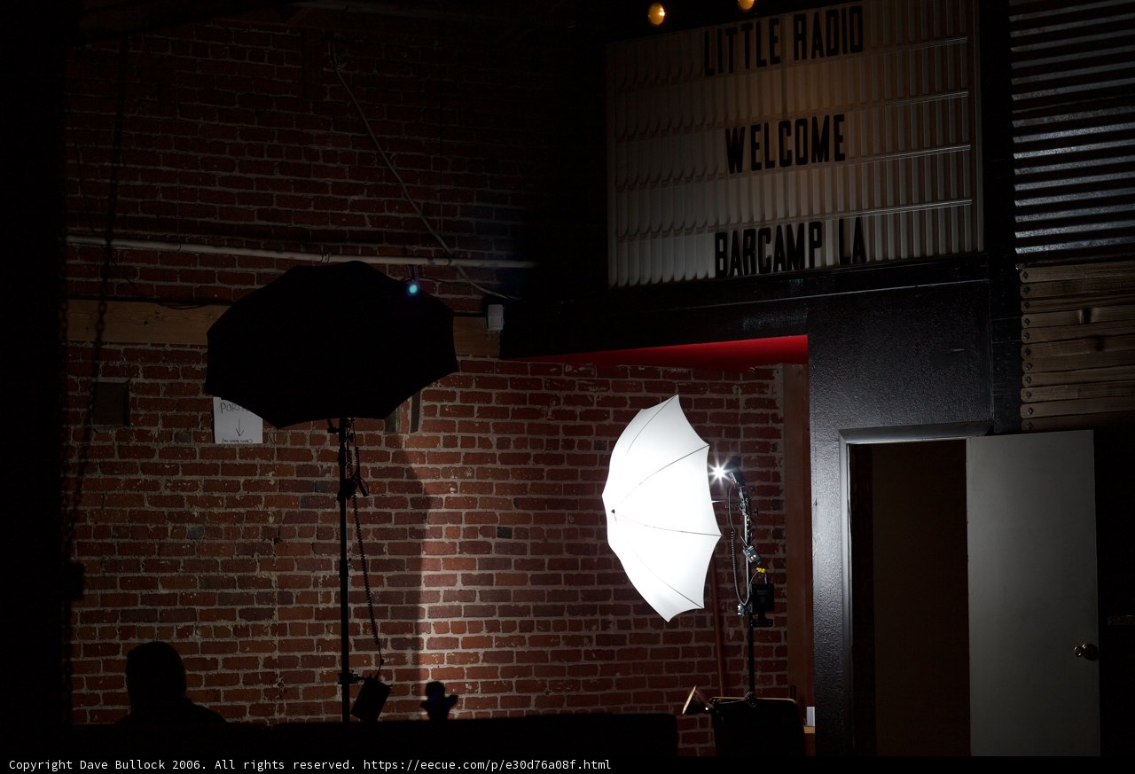 Illuminated Brick Room