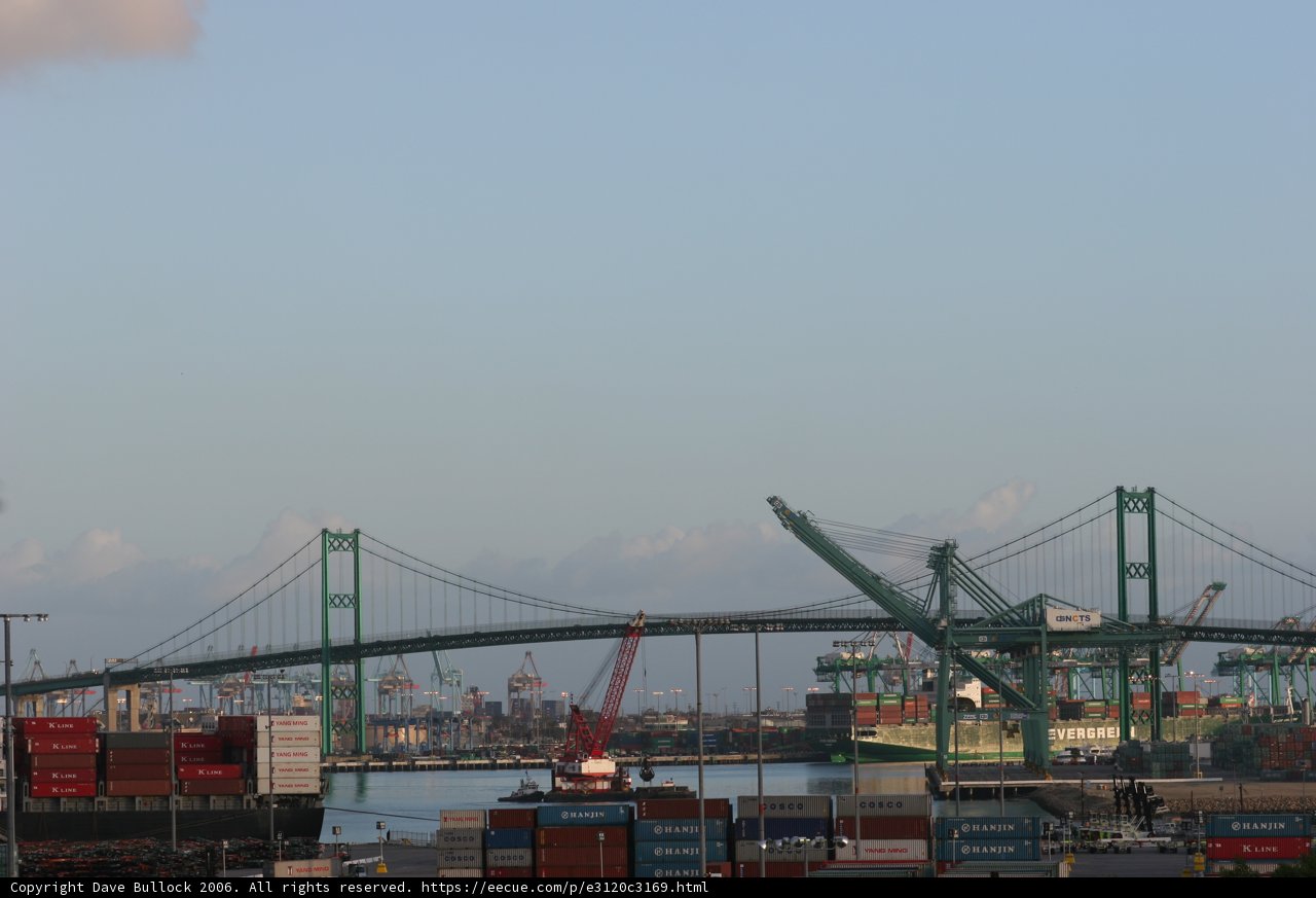 Waterfront Cargo Scene