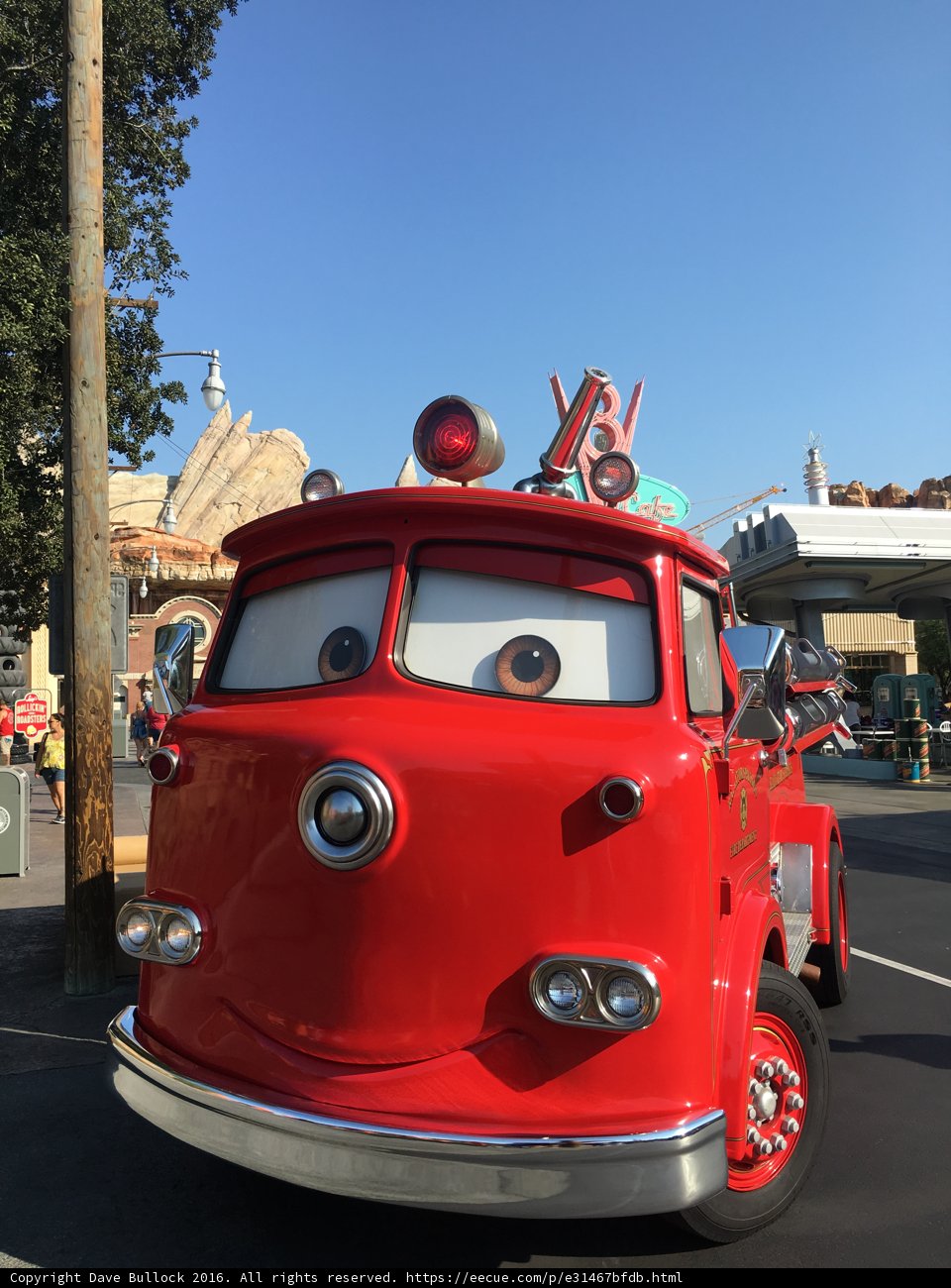 The Watchful Fire Engine