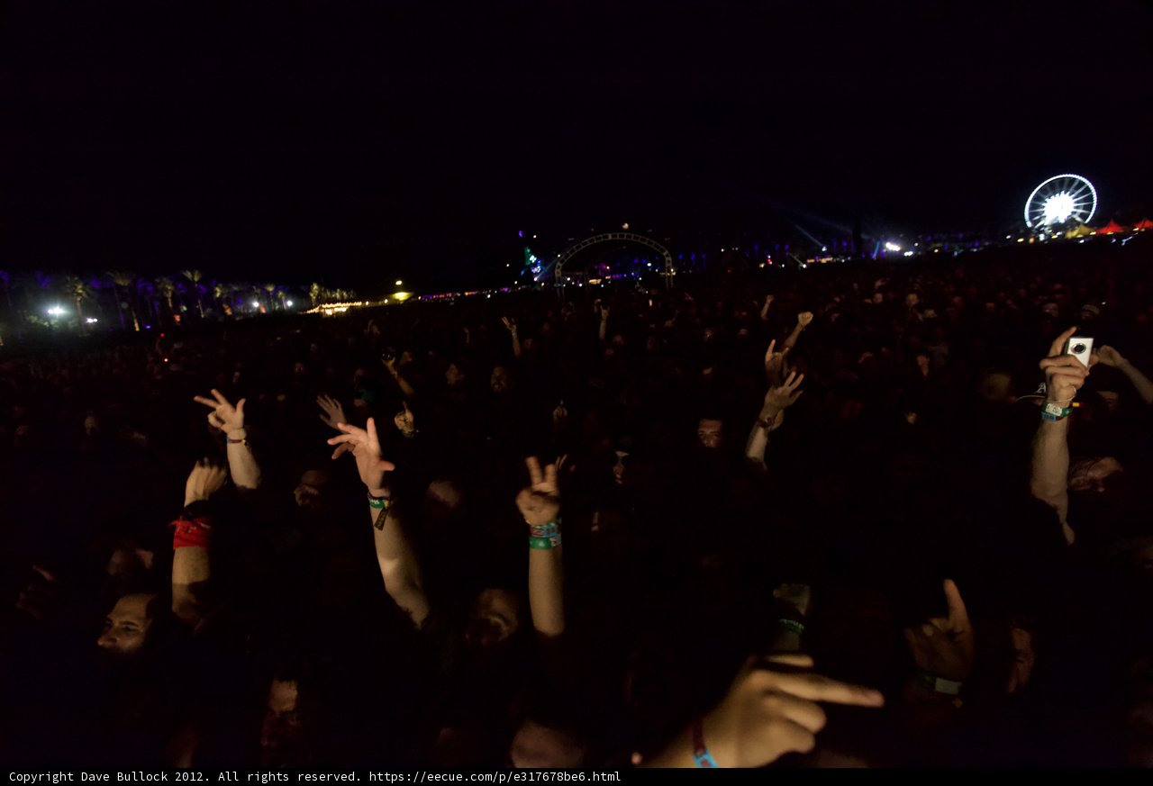 Electric Crowd at Coachella 2012