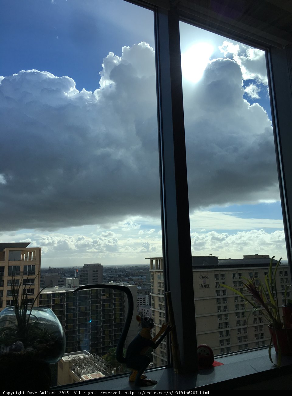 Sun Through Clouds
