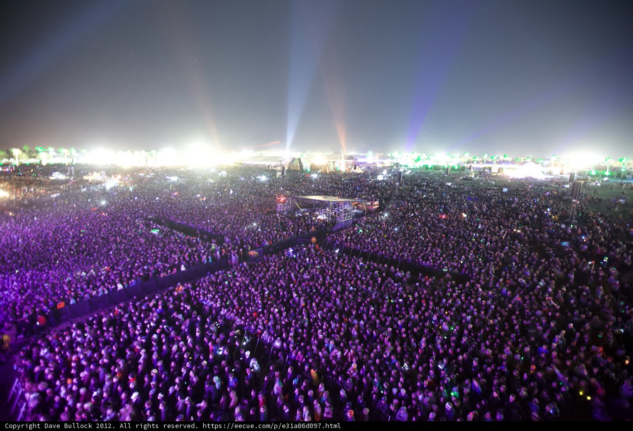 Lights and Cheers at Coachella 2012