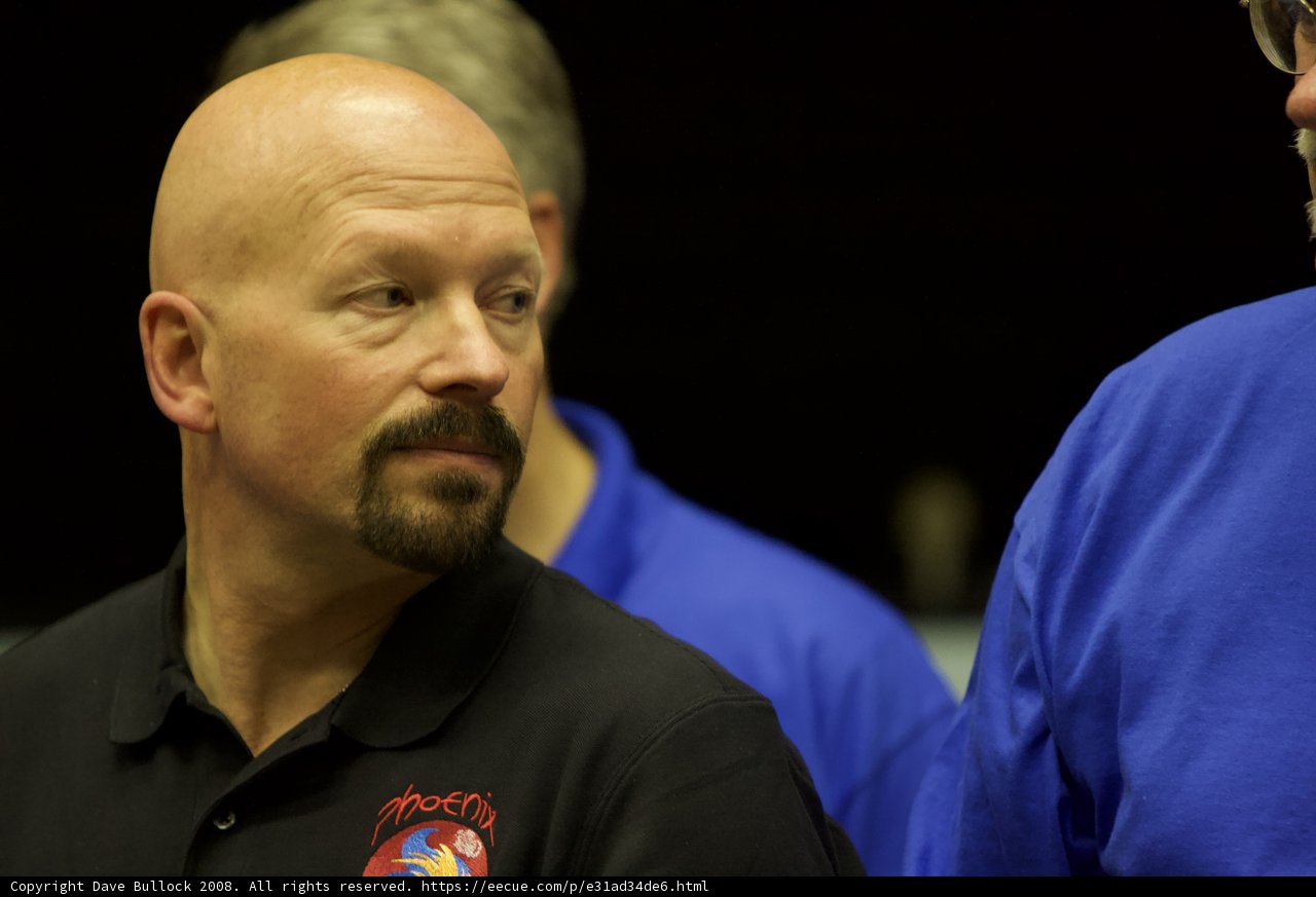Bald and Bearded Trio