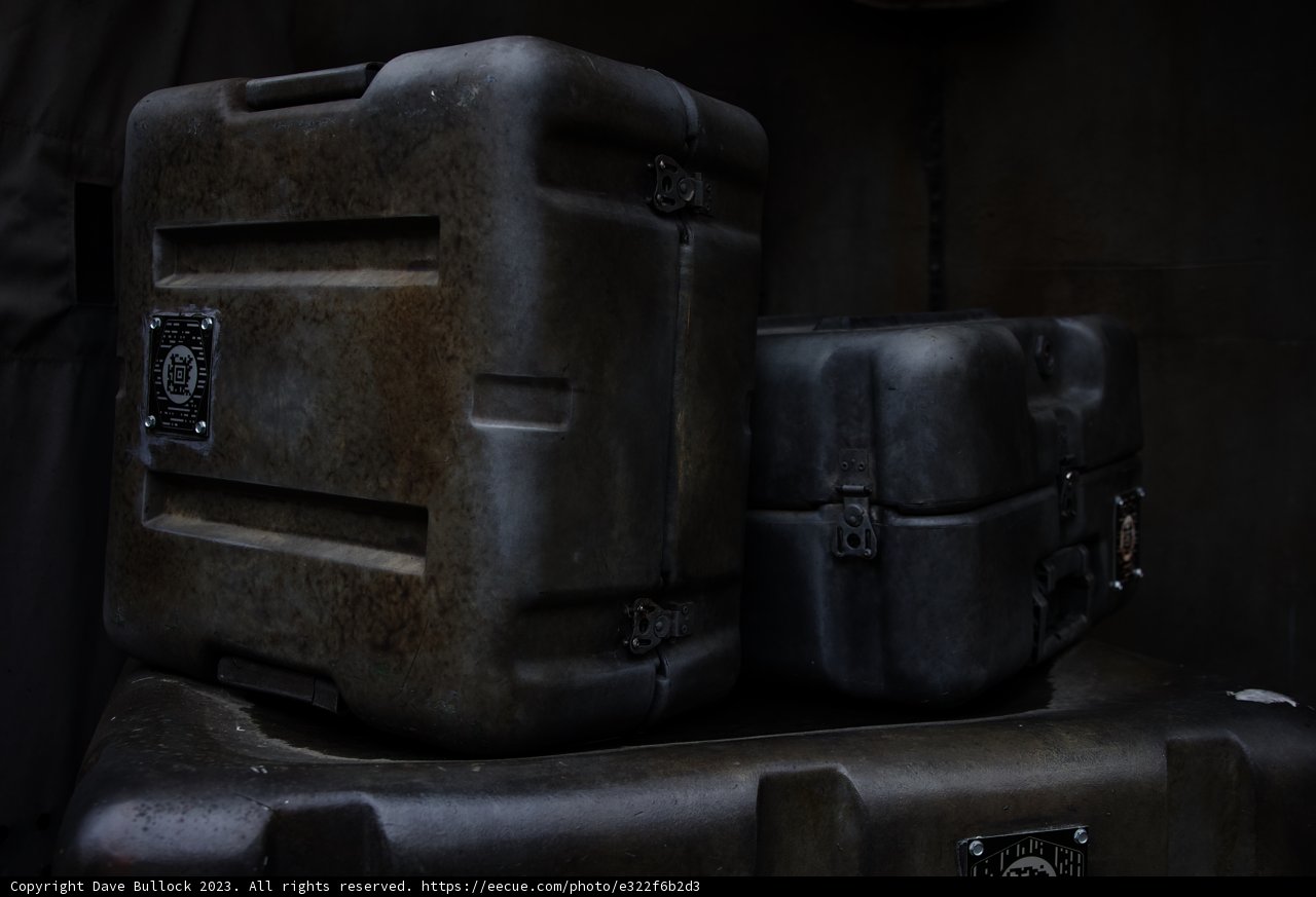 Stacked Suitcases