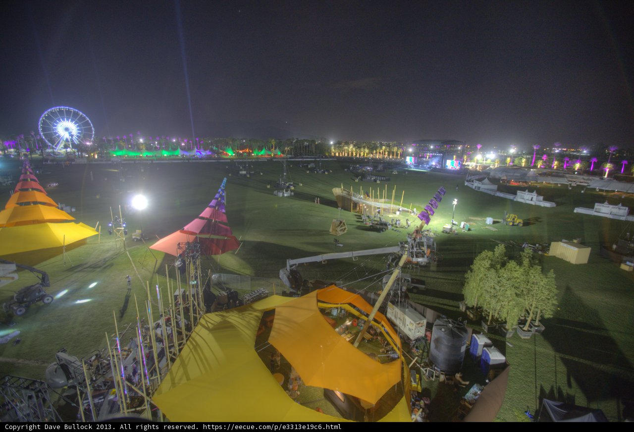 Nighttime Fun at Coachella