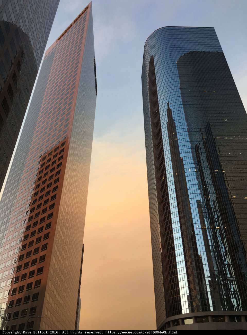 Urban Skyscrapers in Los Angeles