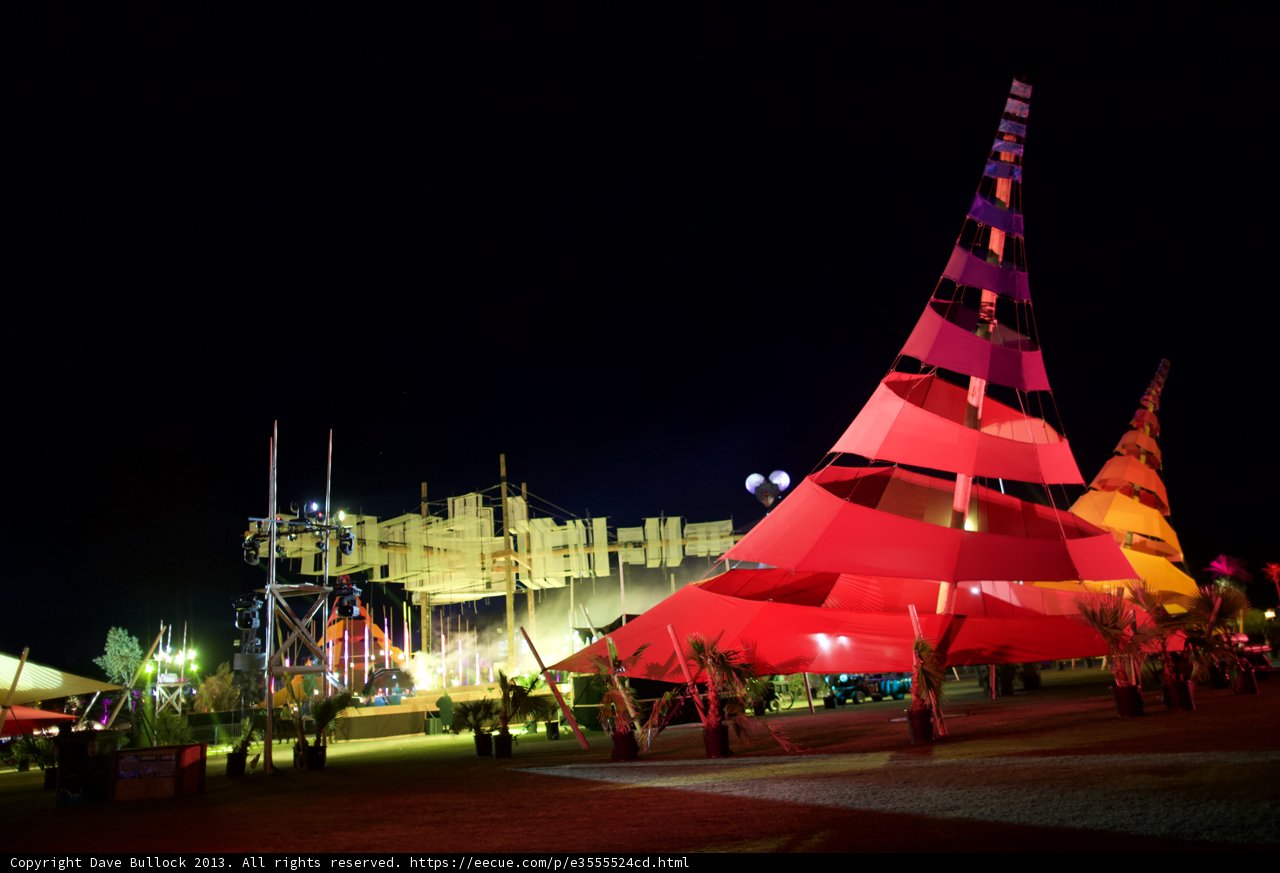 Illuminated Metropolis Tent