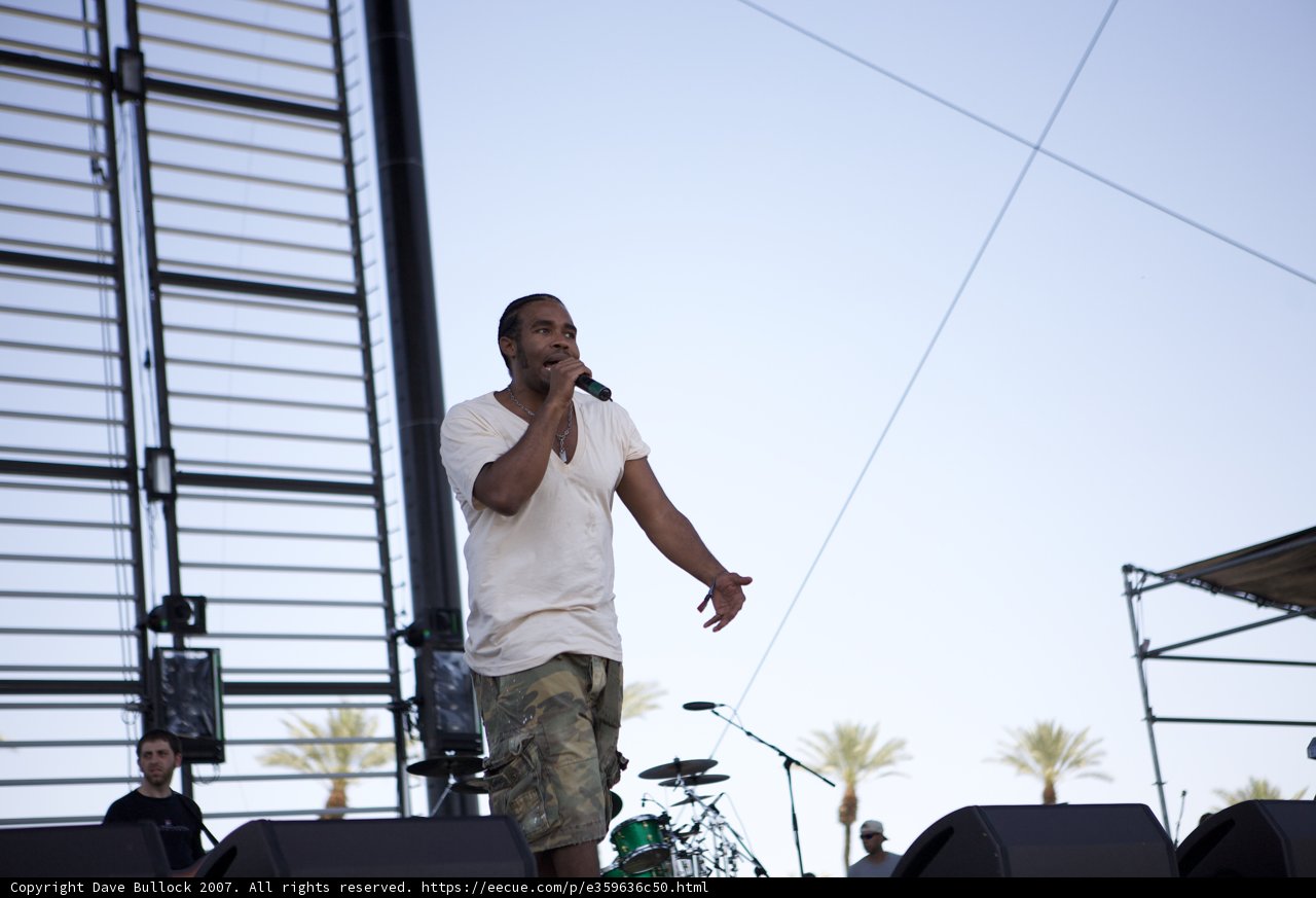 Pharoahe Monch's Outdoor Concert Performance