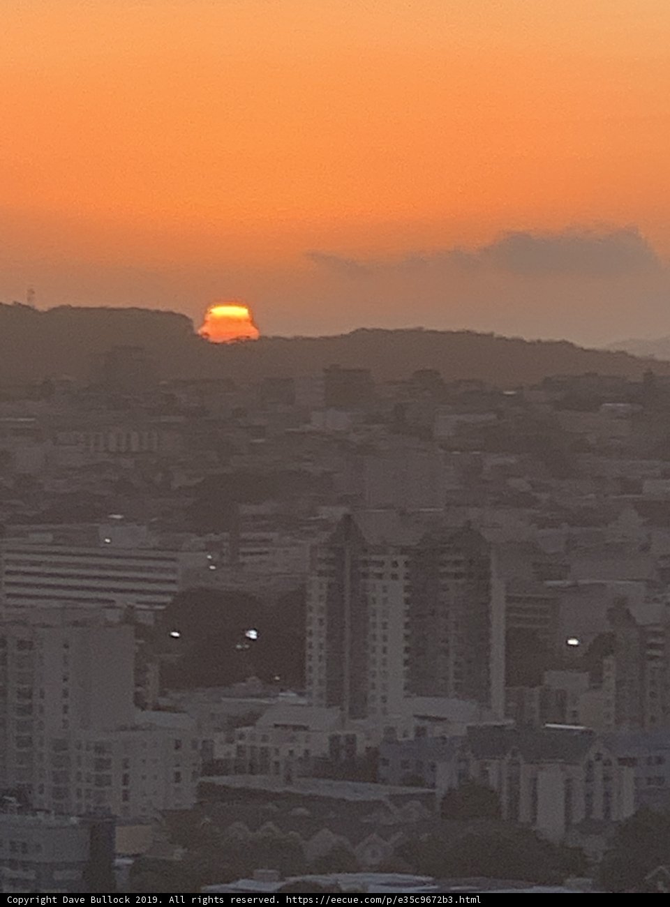 Wellington Sunset