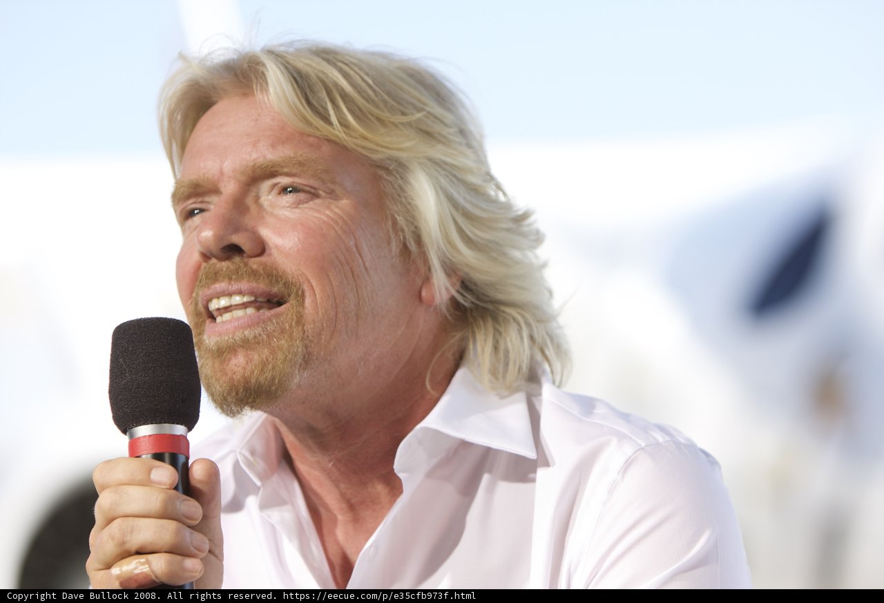 Richard Branson Addresses His Fans