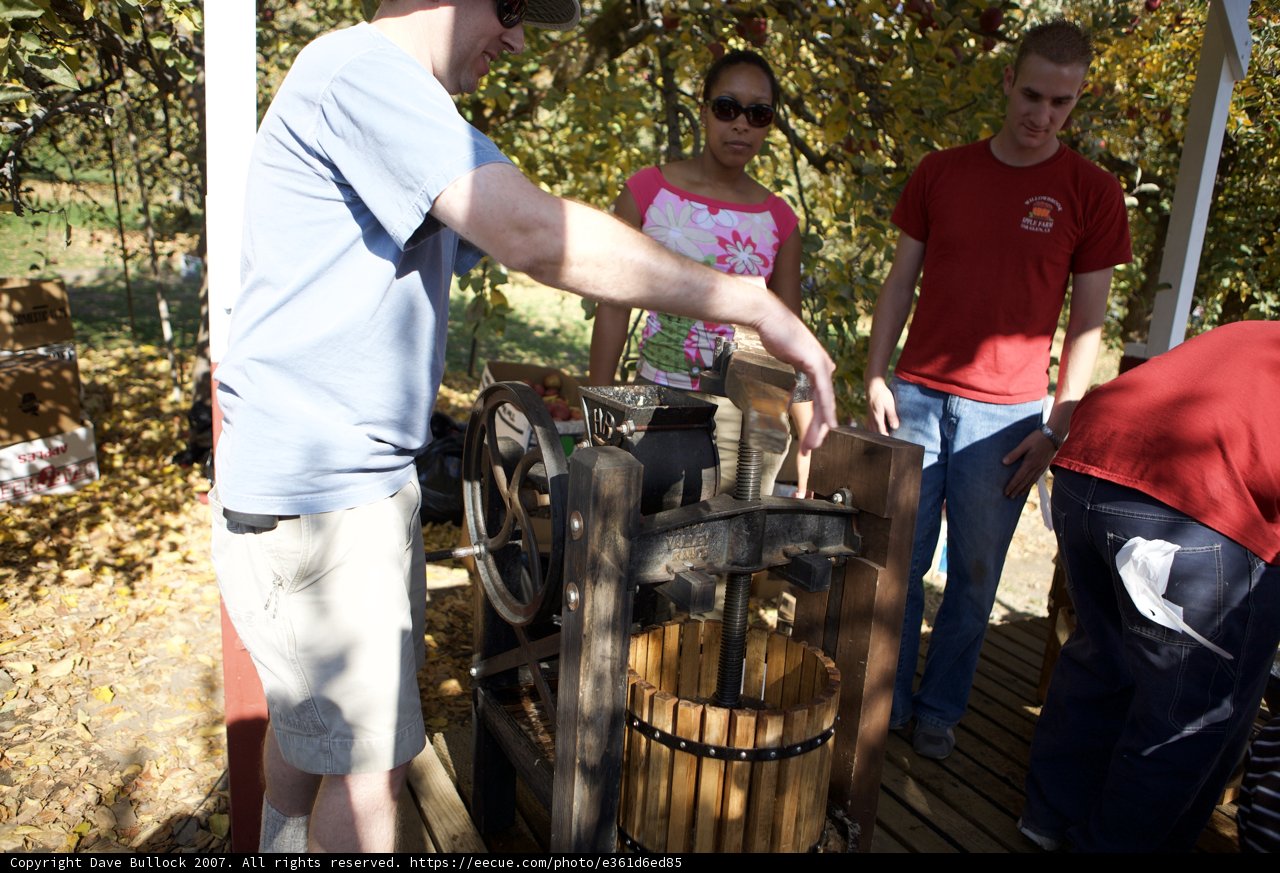 The Wooden Machine at UA Apple Farm