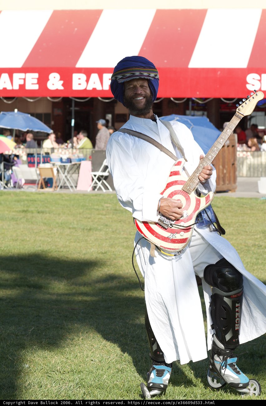 Turbaned Musician in the Great Outdoors
