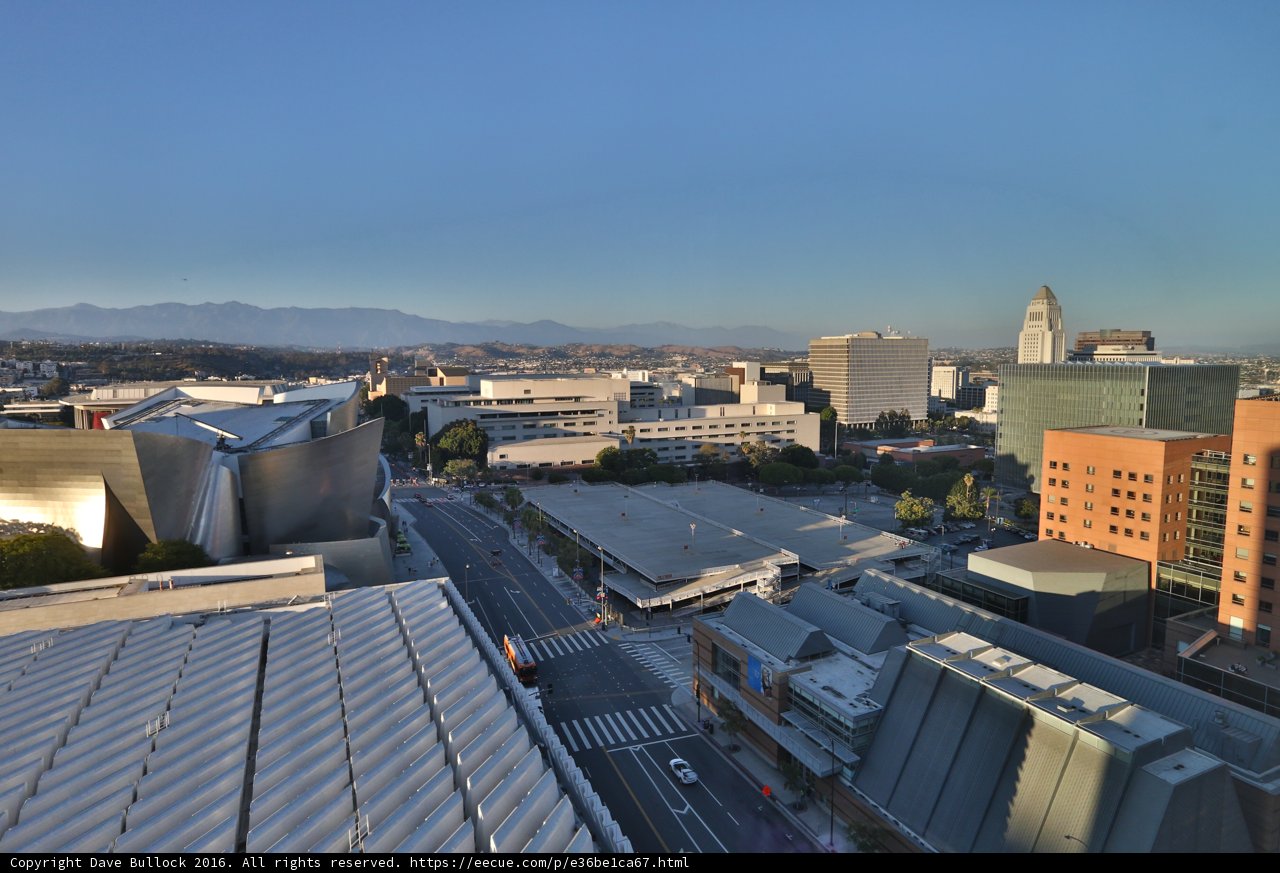Urban Rooftop Cityscape