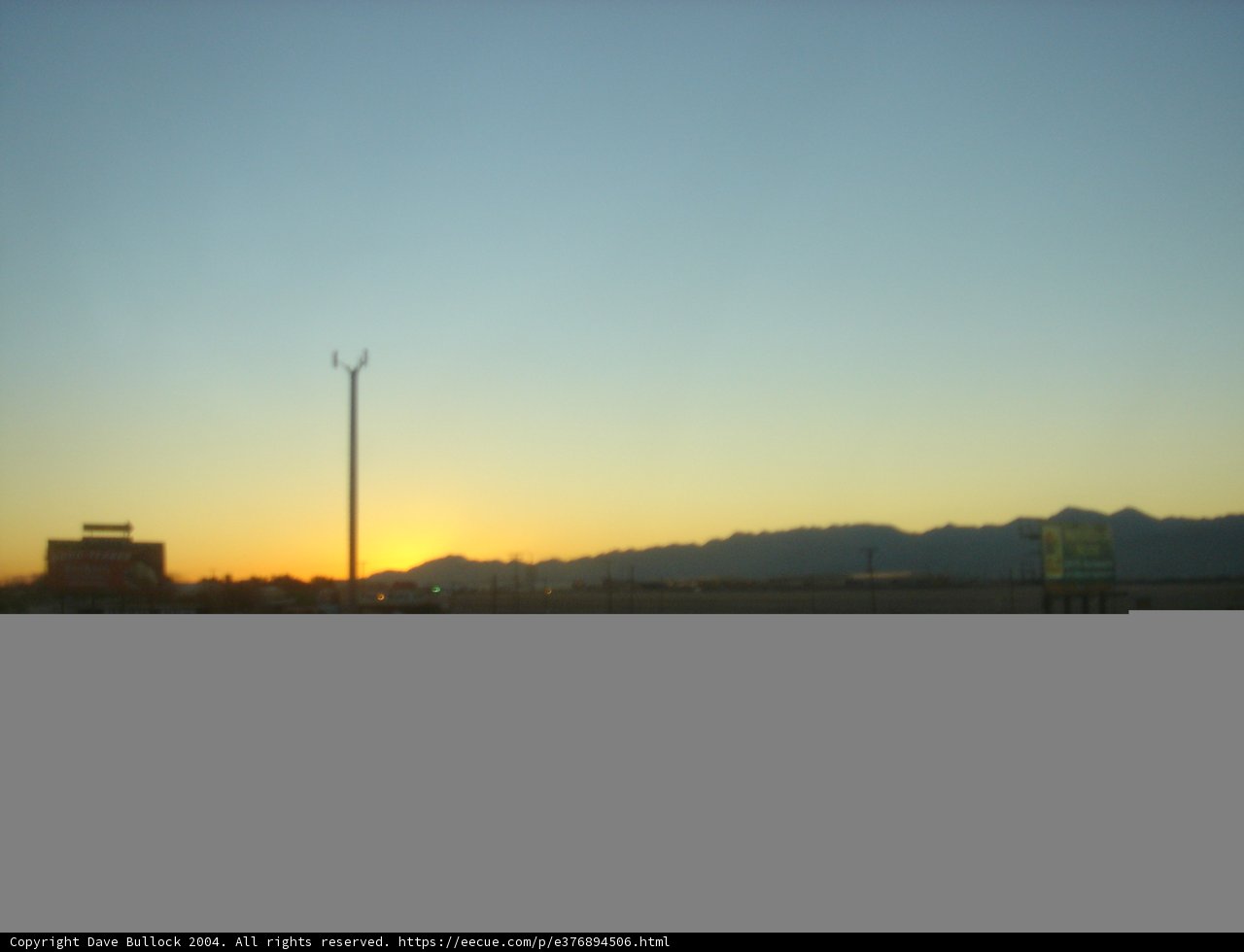 Windmill at Sunset