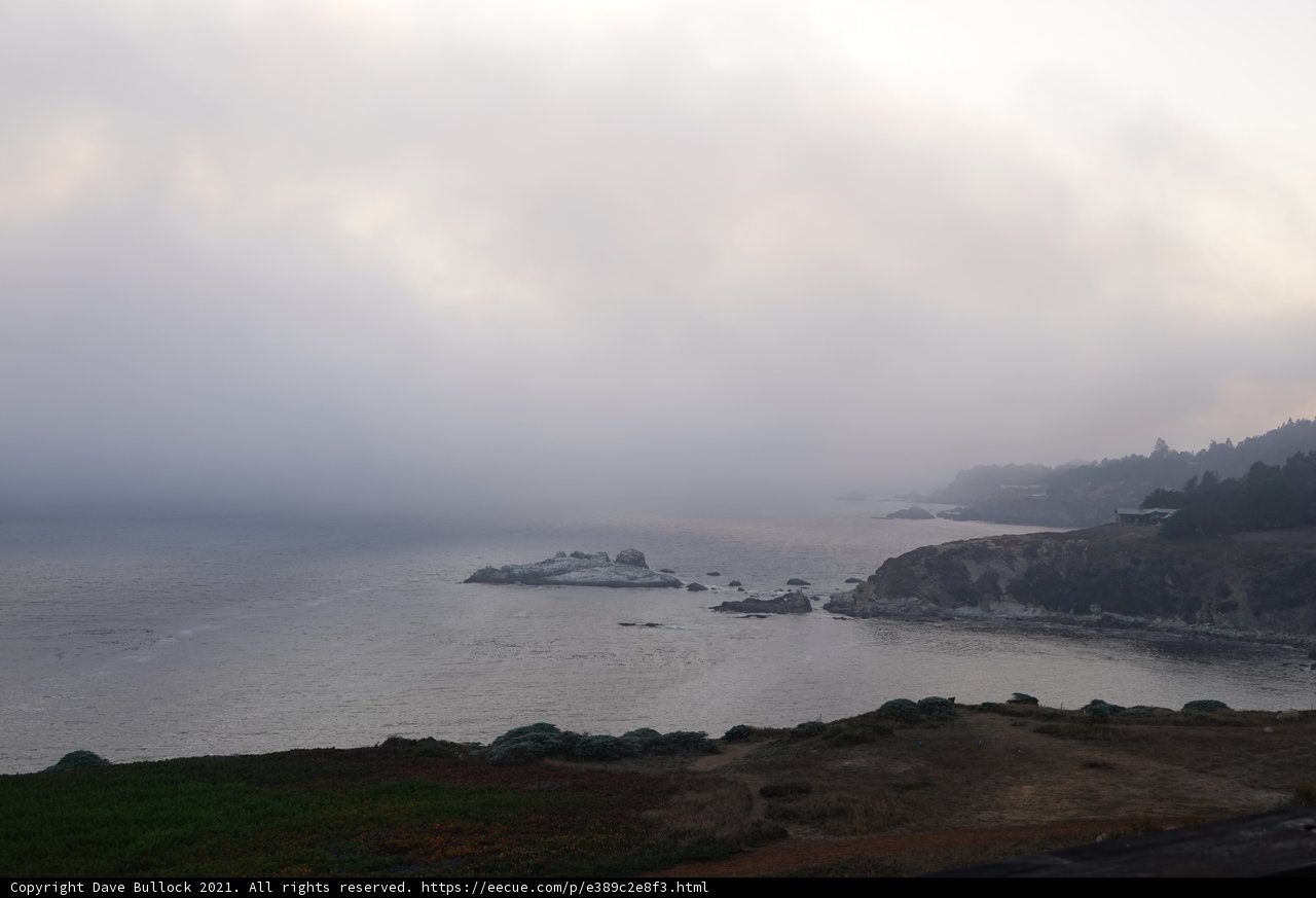 Serene Ocean View from Jenner Promontory