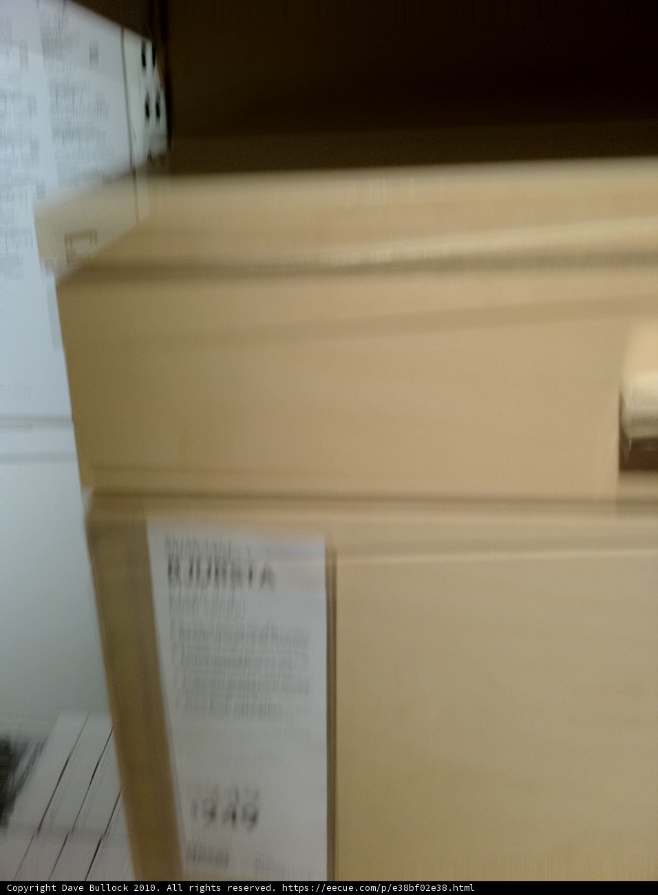 The White Plywood Cabinet