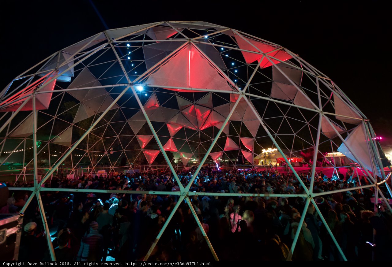 The Enchanting Glow of a City Dome