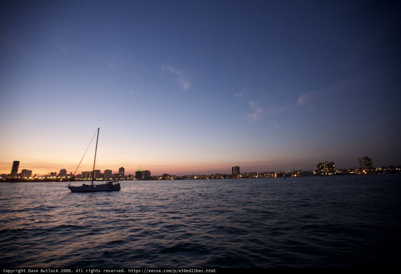 Sailboat at Sunset