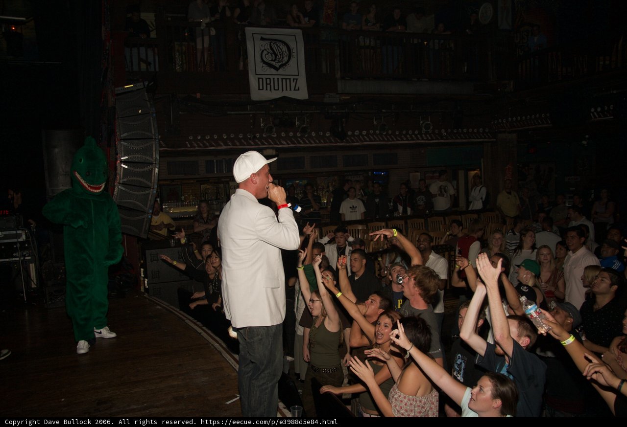 Green Man Rocks the Stage