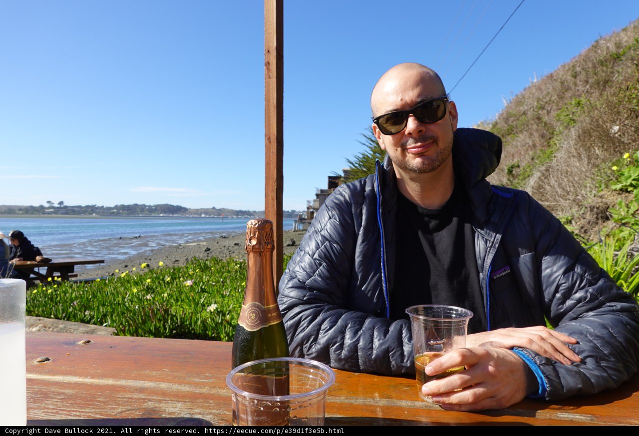 Sipping Wine by the Lake