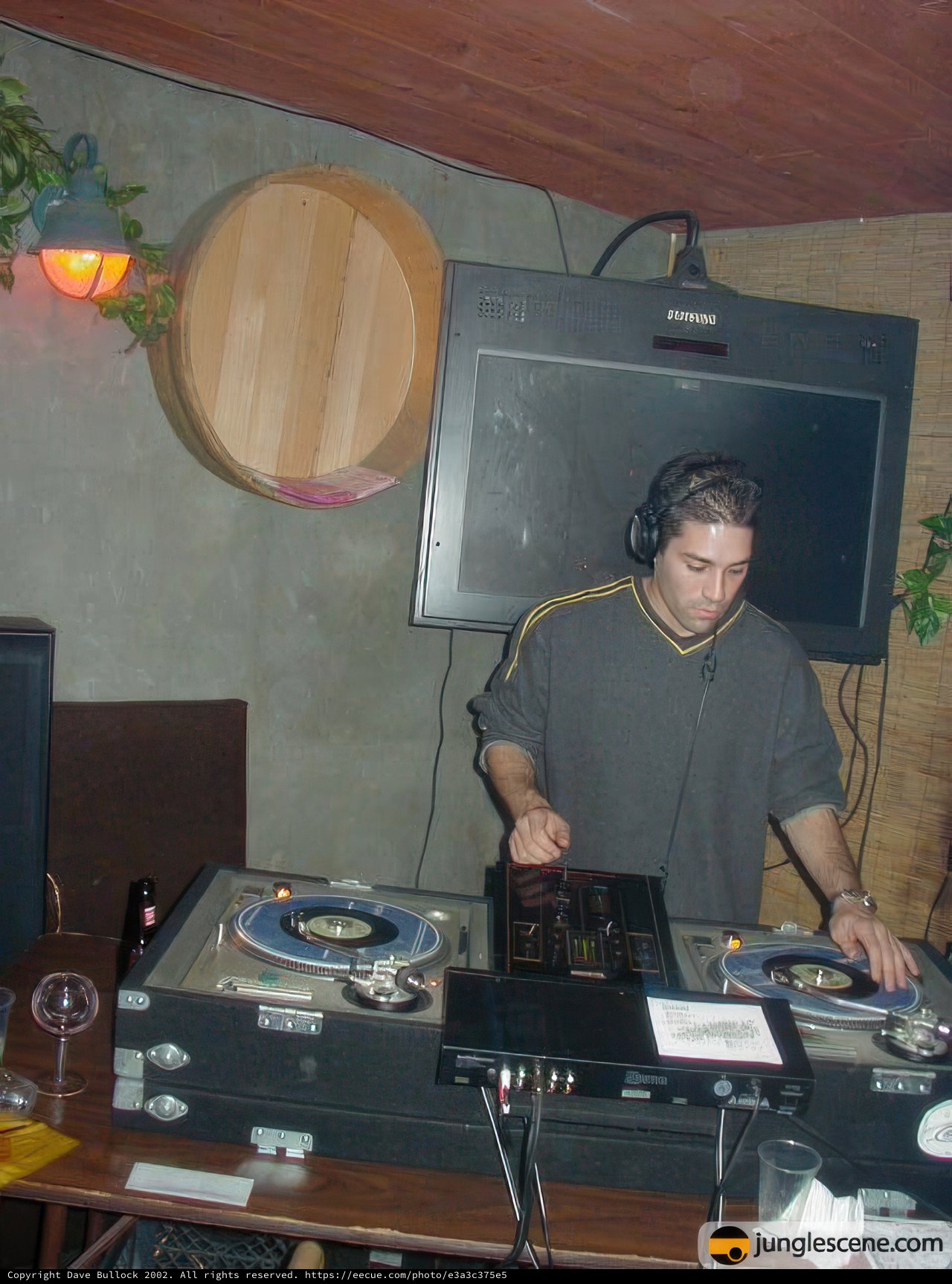 DJ Marco Borriello Mixing Music at Respect 1